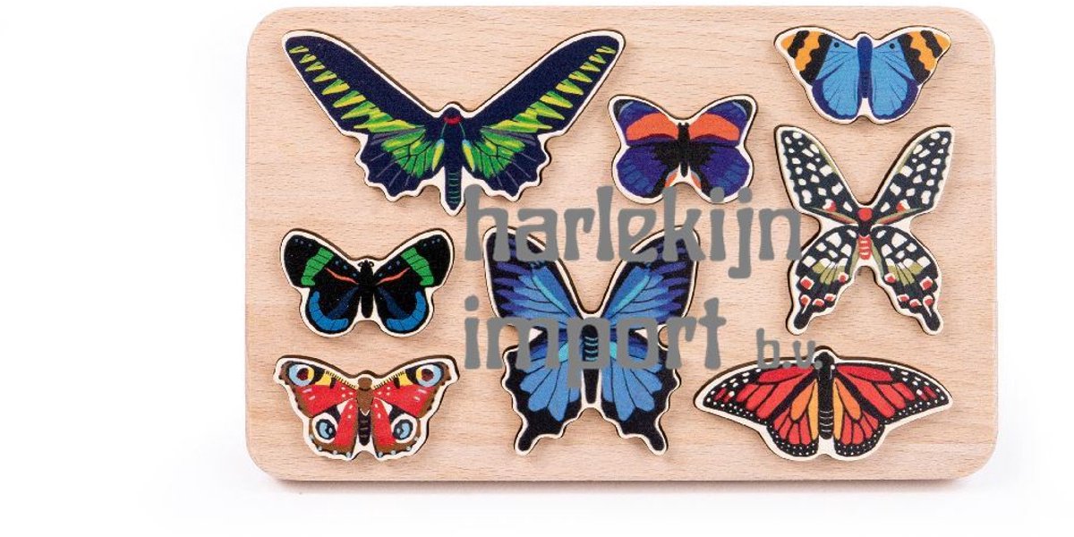 Bajo educatief speelgoed vlinders - World of butterflies sorter.