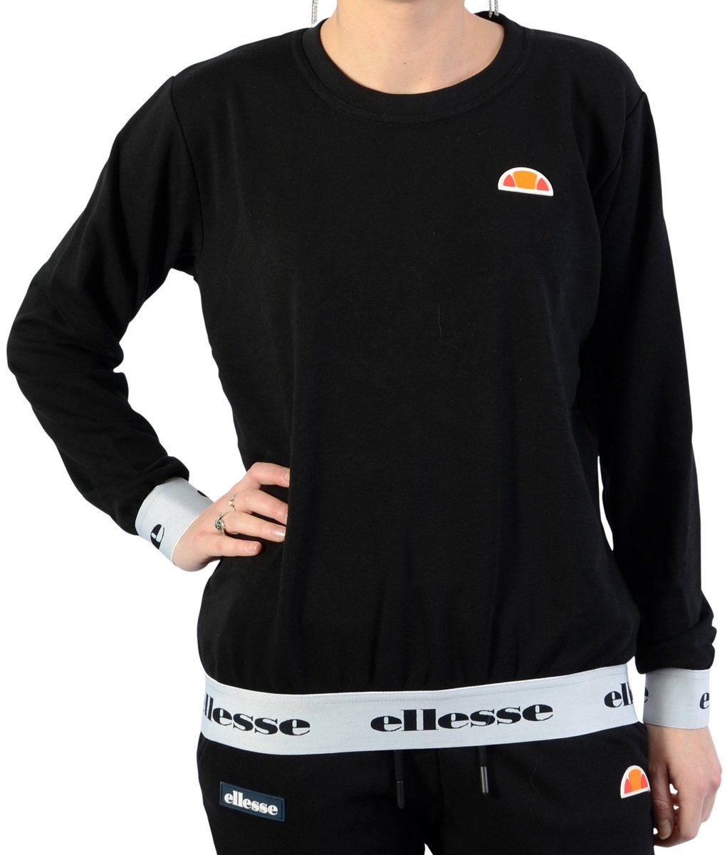 Heritage EH F SWS-sweater met ronde hals 2 Zwart