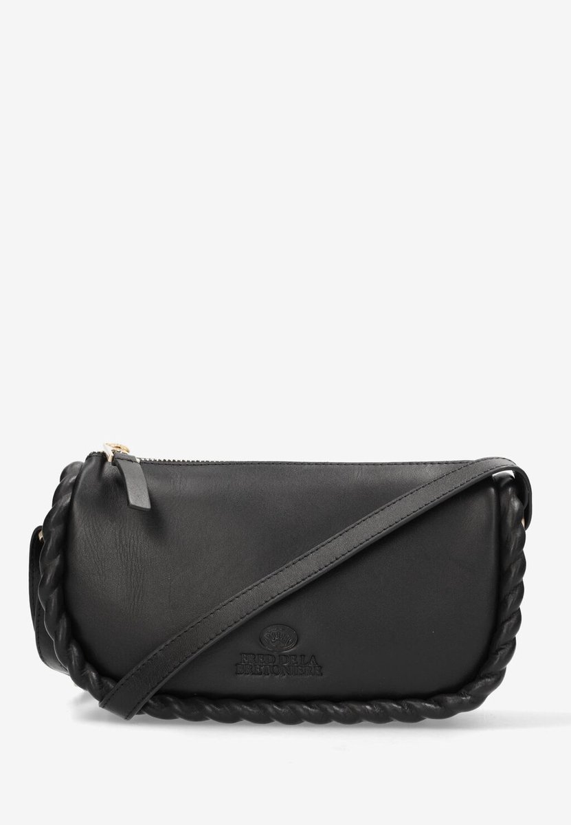 Fred De La Bretoniere - Adagio Crossbody Nappa Leather Black - Maat