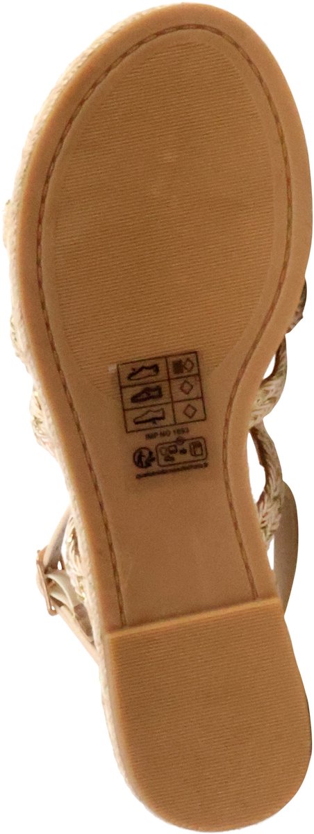 Sandalen met riem en gesp