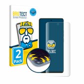 BROTECT - Screenprotector voor Motorola Edge 40 - Folie Beschermfolie transparant volledig dekking - 2 Stuks