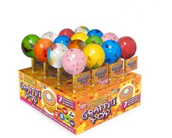 Zed Jawbreaker Graffiti Lolly - 16 lolly's x 55 gram