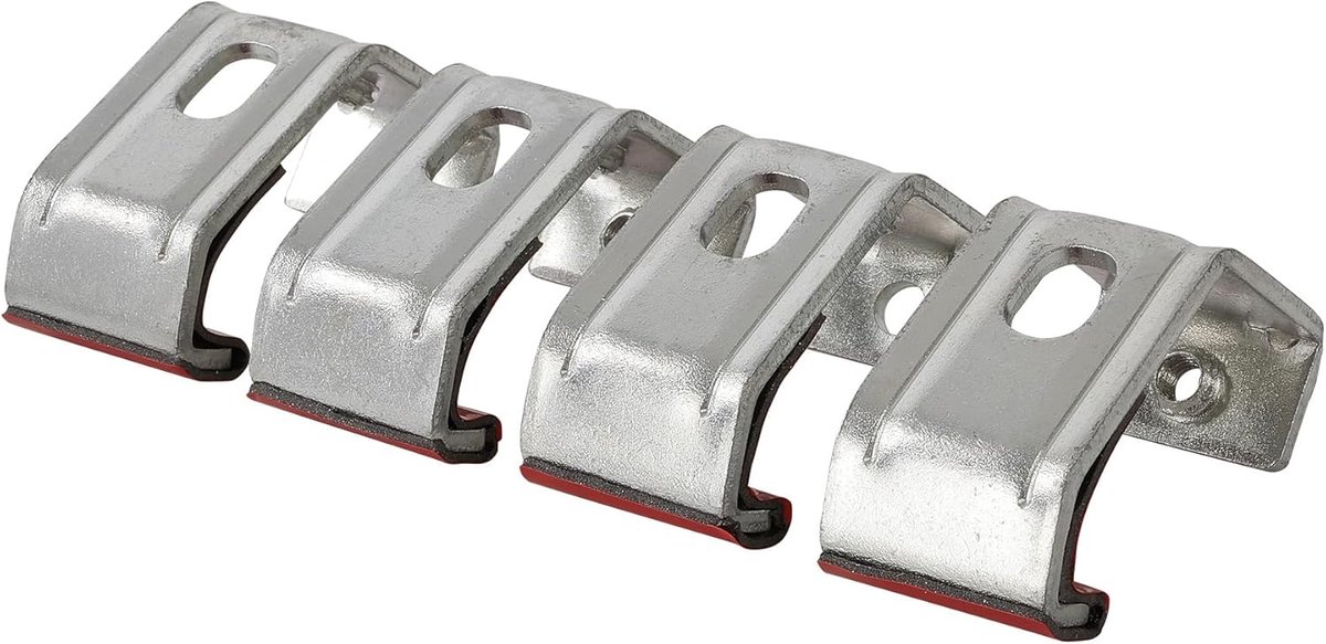 Fietsstoel Bevestiging - Montageklemmen - Veilig Fietsen - Extra Brede Montage - 125-180mm Breed - Zwart