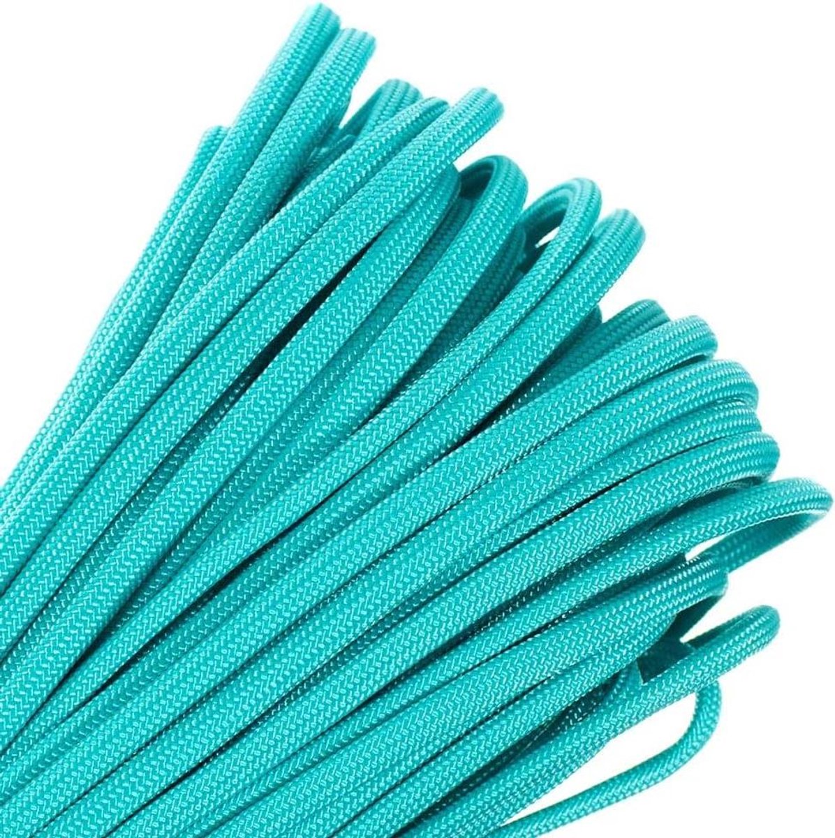 Paracord Touw - Hulpsnoer Nylon - Outdoor Activiteiten - Mil Spec Commercieel - 550 Lbs Treksterkte - Turkoois