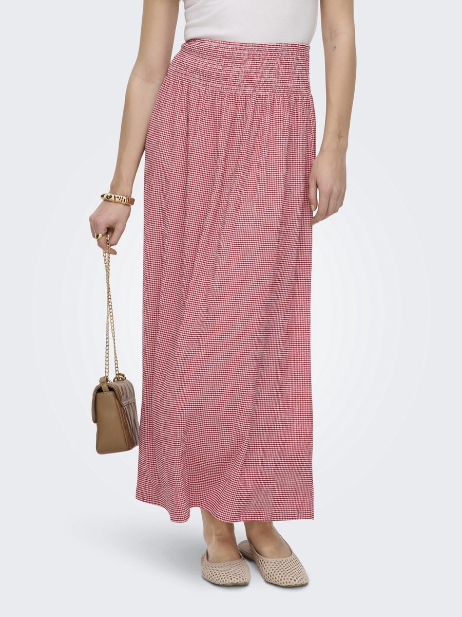 ONLY - Dames rok - Maat XL - Vrouwen - Roze - polyester