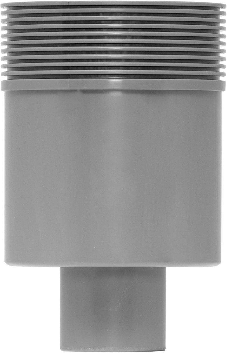 Sifon Onderuitlaat - Afvoer Sifon - Badkamer Afvoer - Eenvoudige Installatie - 50 mm - Wit