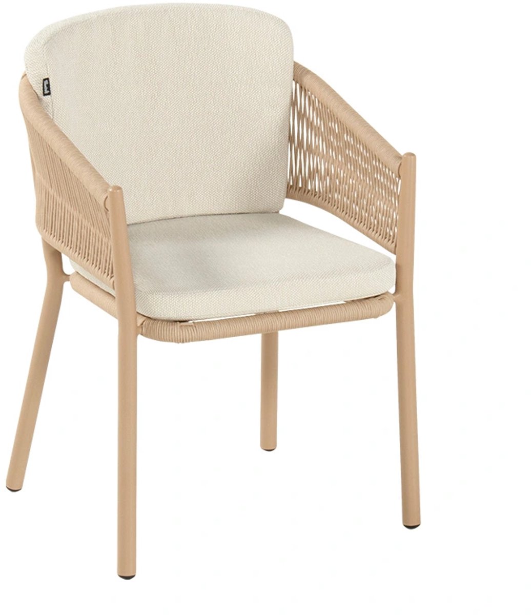 Hartman chaise de jardin dining Altea - Cappuccino