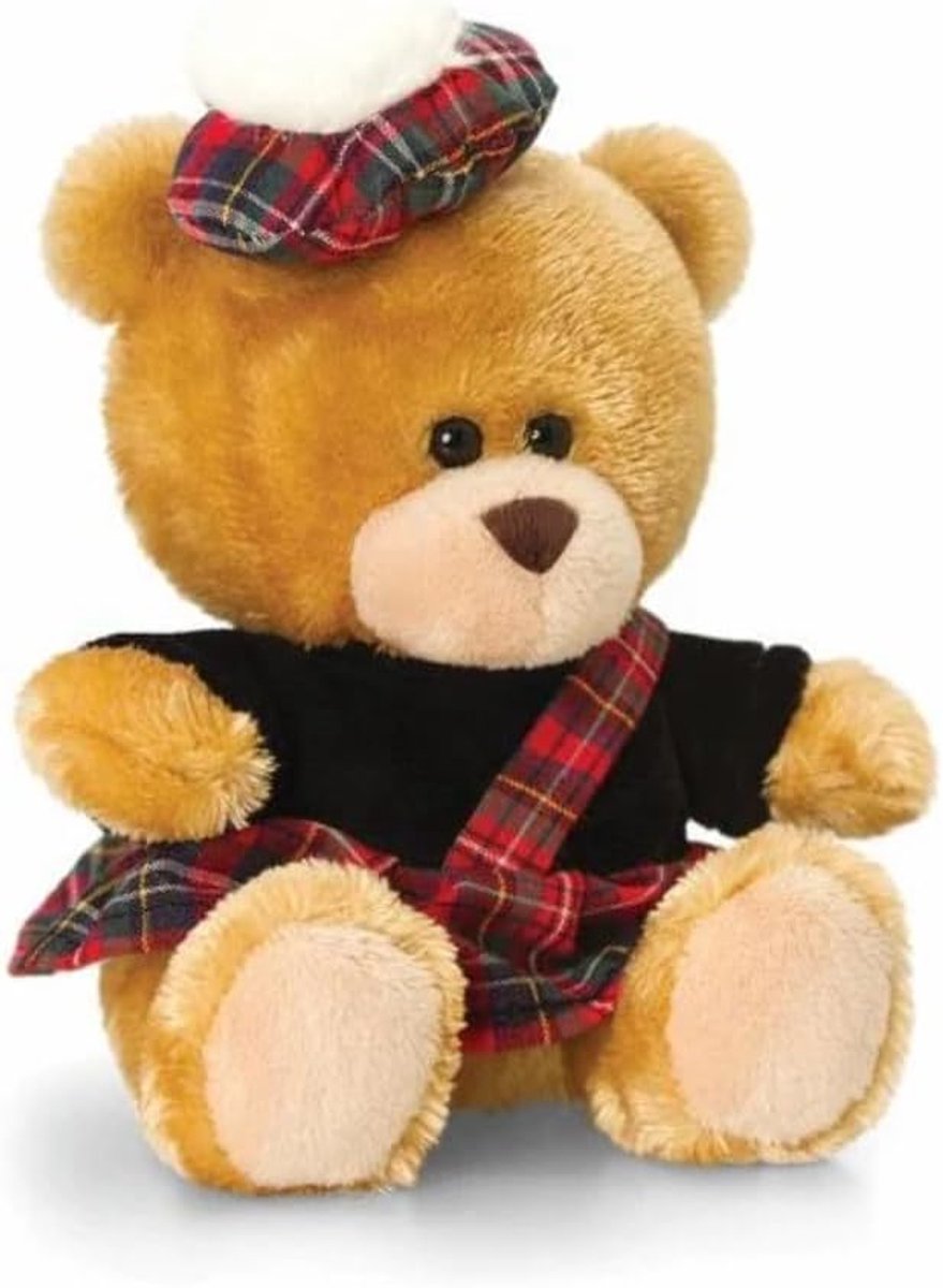 Zacht speelgoed beer - Knuffel beer - Spelen en knuffelen - Wasbaar materiaal - 14 cm