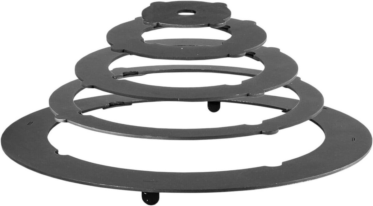 Adapter Ringen - Kookplaat Aanpassing - Buitenkeuken Koken - Robuust 4mm Staal - 48-52 cm