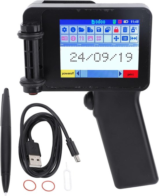 Mini Inkjet Printer - Handheld Printer - Mobiel Printen - HD ...