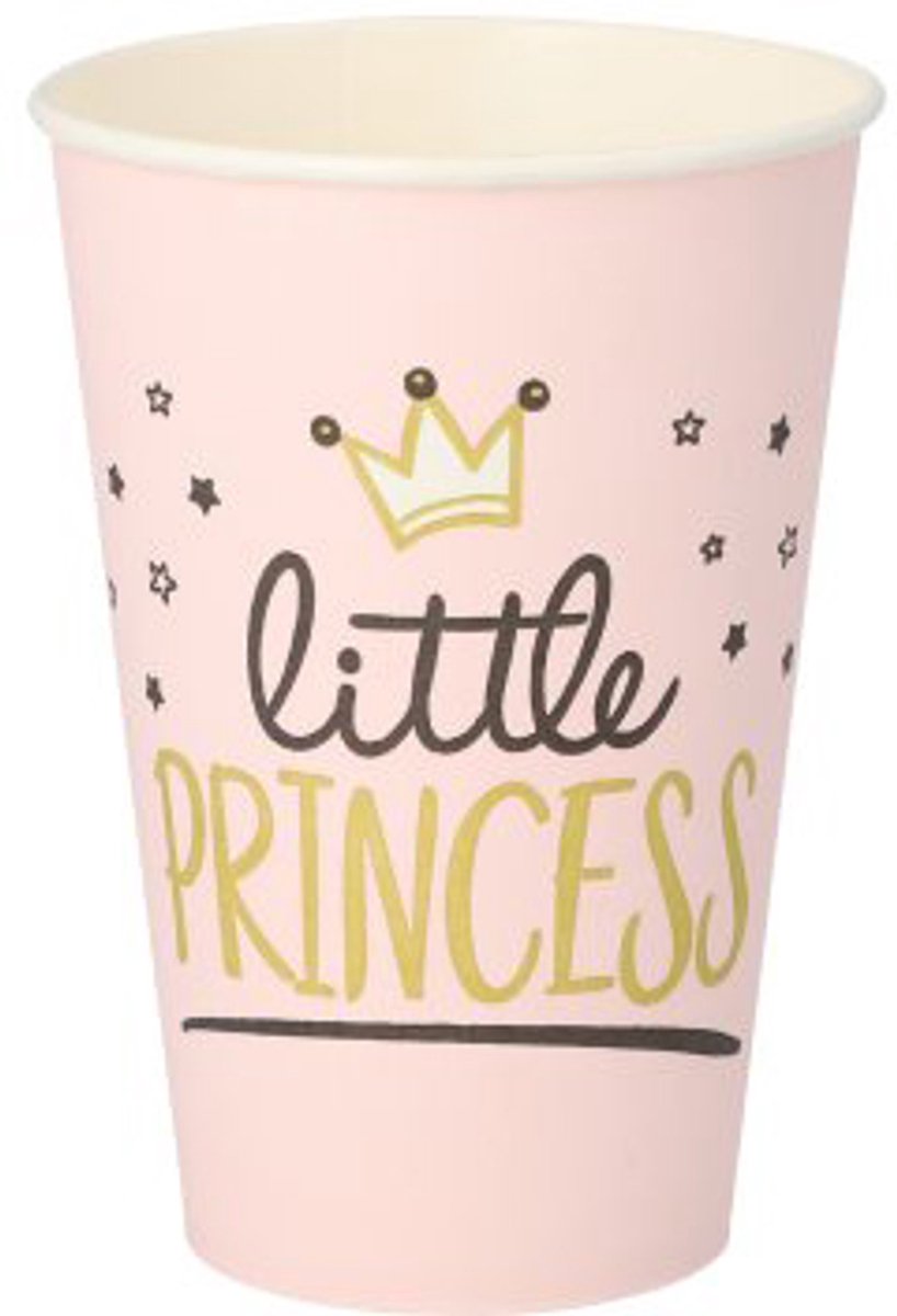 14x 10 Drinkbekers Karton 02 l Ø 7 cm · 97 cm Little Princess
