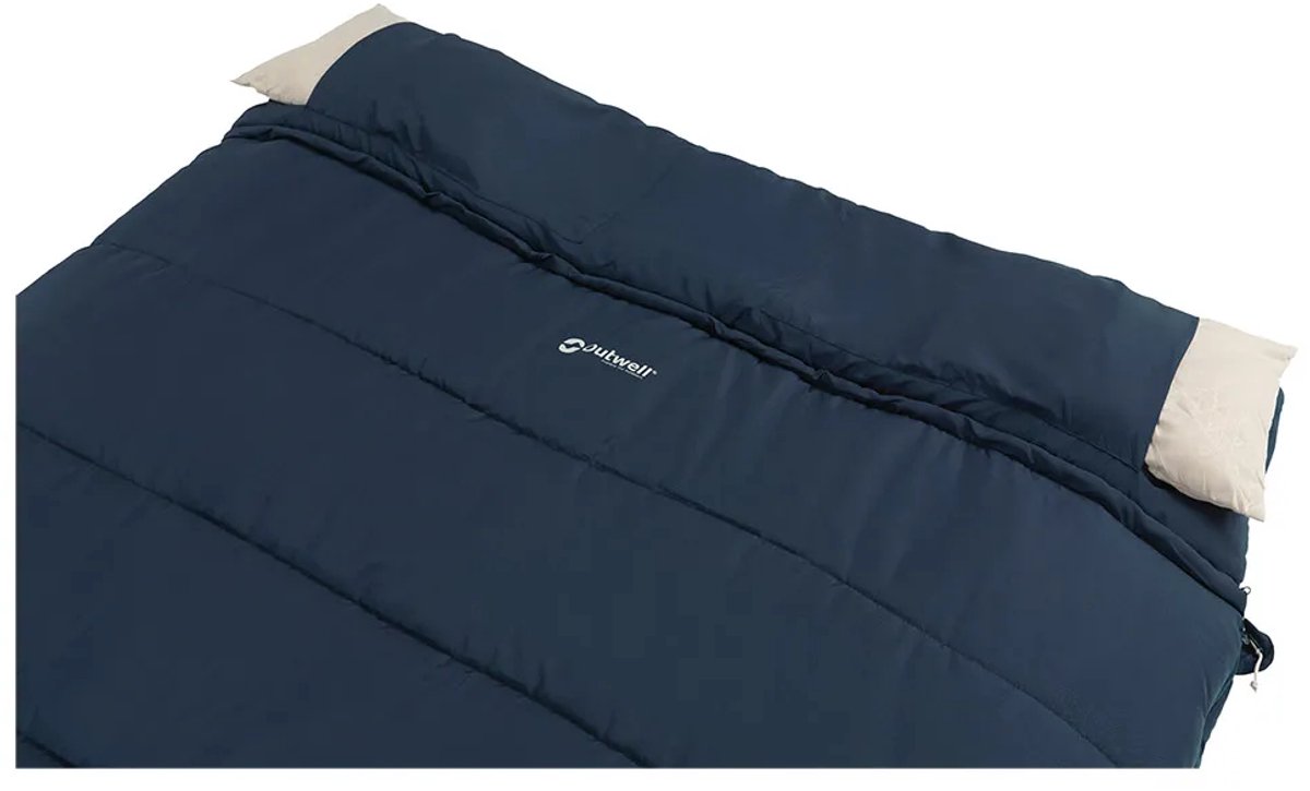Outwell Contour Lux Double sac de couchage rectangulaire 2 personnes 145 x 220