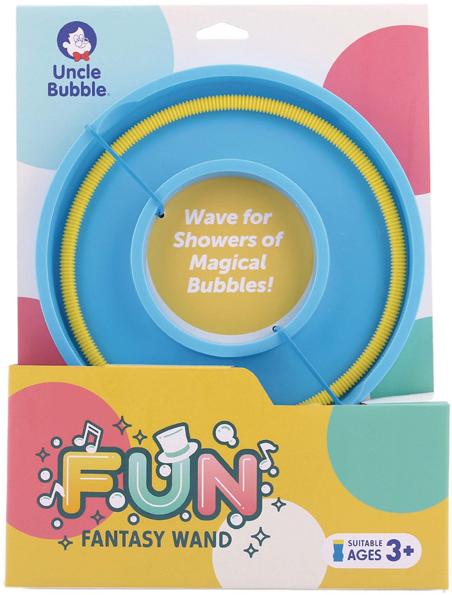 Uncle Bubble - Bellenblaas - Grote bellenblaas met ergonomisch handvat