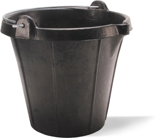 Seau Gradué Rubi 88776 12L - 27x27cm, Pour Carreleurs