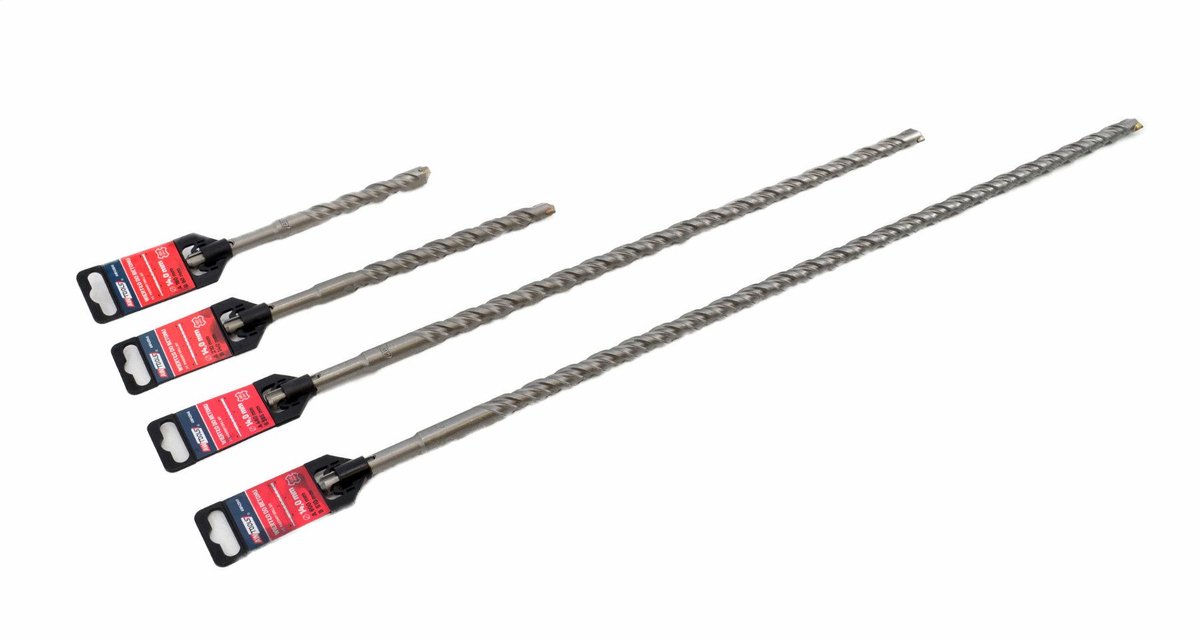 AWTOOLS - Betonboor - 18x300 mm - SDS Plus - Gehard Staal - Wolfraamkop