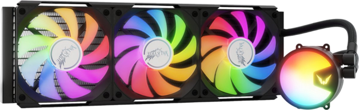 VALKYRIE A360 Serie - Waterkoeling - 360 mm Radiator - ARGB - Zwart