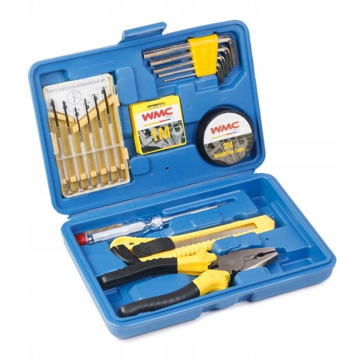 WMC 1017 Serie - Gereedschapsset - 17 delig - Chroom-Vanadium staal - Inclusief koffer