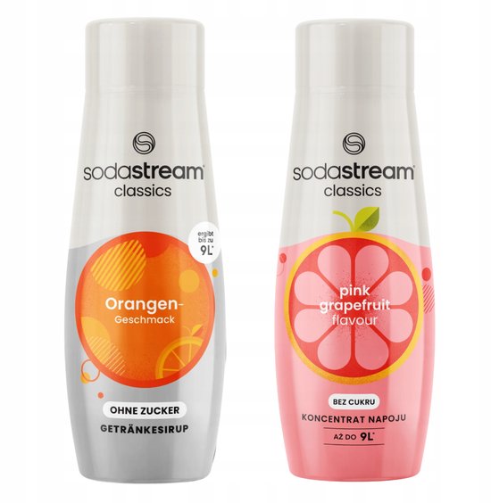 SodaStream - Limonadesiroop - Orange Zero - Grapefruit - Suikervrij