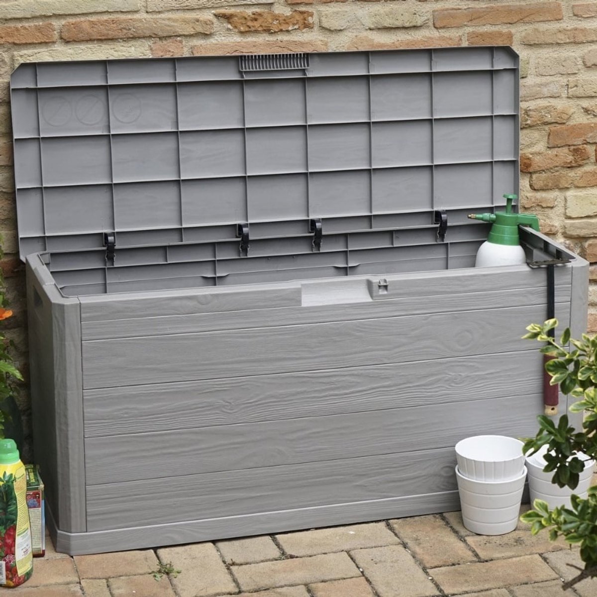 Toomax Kussenbox Woody's Warm Grijs - 280 L