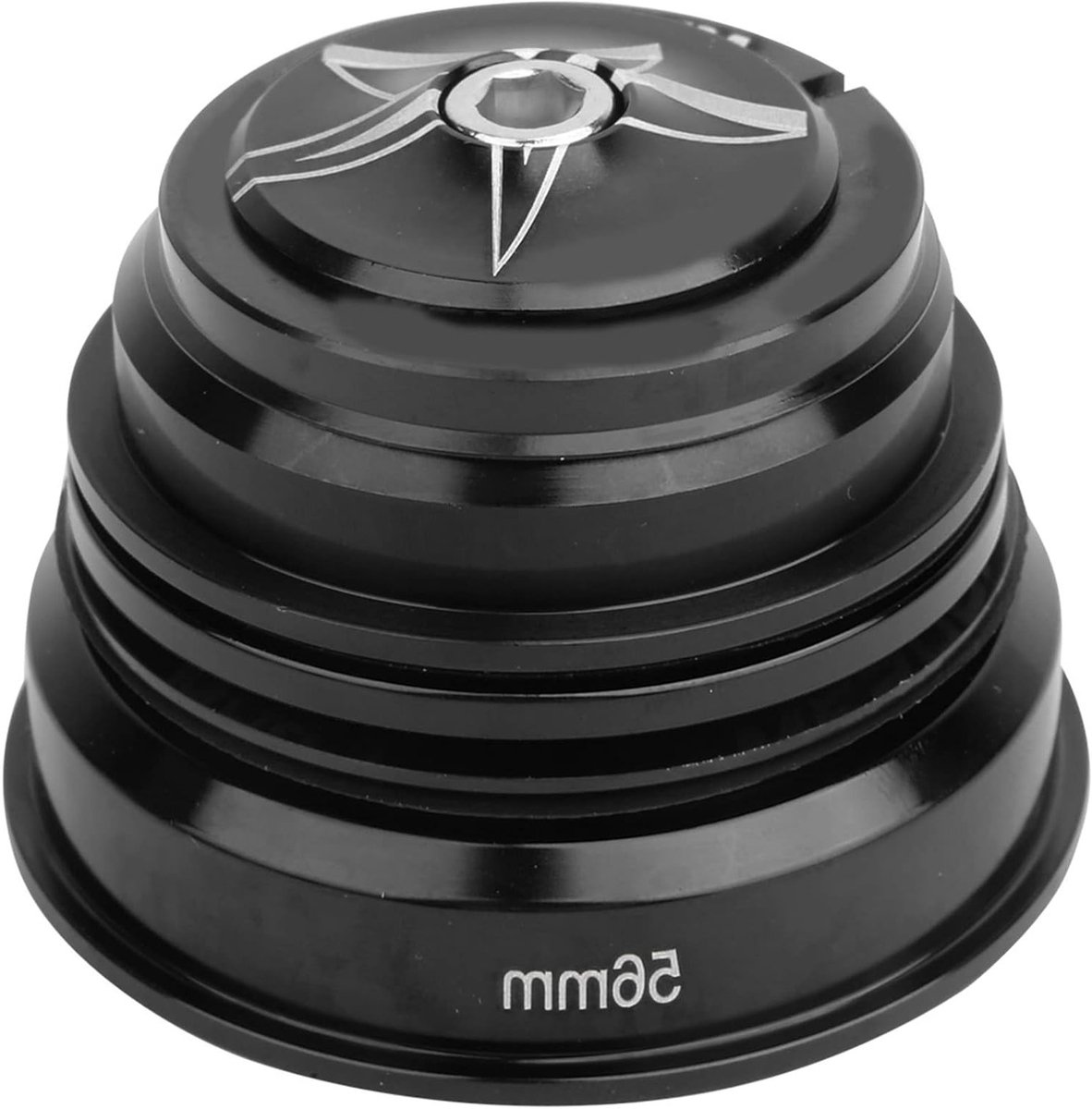 Universele Fietshandlebar Set 44 mm - 56 mm van Hoogwaardig Aluminium - Vervangingsset voor Fietsen met 56 mm Stuurbuis en 28.6 mm Voorvork - Duurzame Fietsaccessoires voor Optimale Prestaties