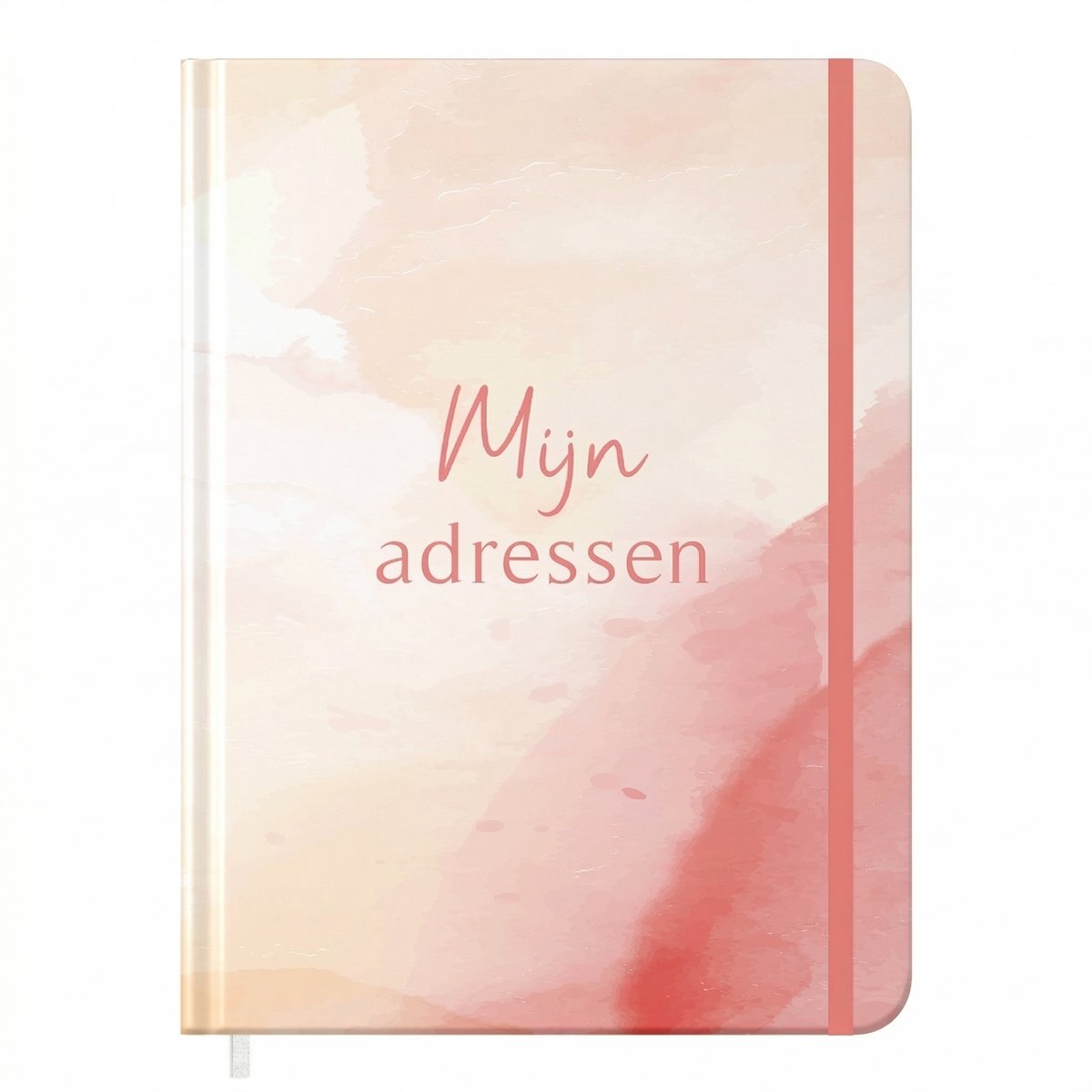 Fyllbooks - Mijn Adresboekje met Alfabet - Wachtwoorden - Hardcover - A5 Formaat - Watercolour