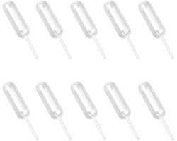 Store_9 - Transfer Pipetten - Mini Vloeibare Dropper - 60 Stuks - Transparant - Perfect voor Desserts - Ideaal voor Cupcakes en IJs