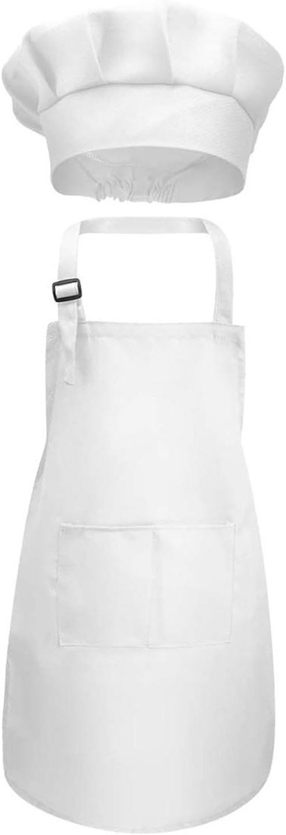 Kinderschort Kookmuts - Kinderkeukenset - Samen Koken - Verstelbaar Design - 3-13 Jaar - Multicolor