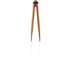Eva Solo Nordic Kitchen snijdtang, serveertang, bamboe, silicone, bamboe, 17 cm, 530475