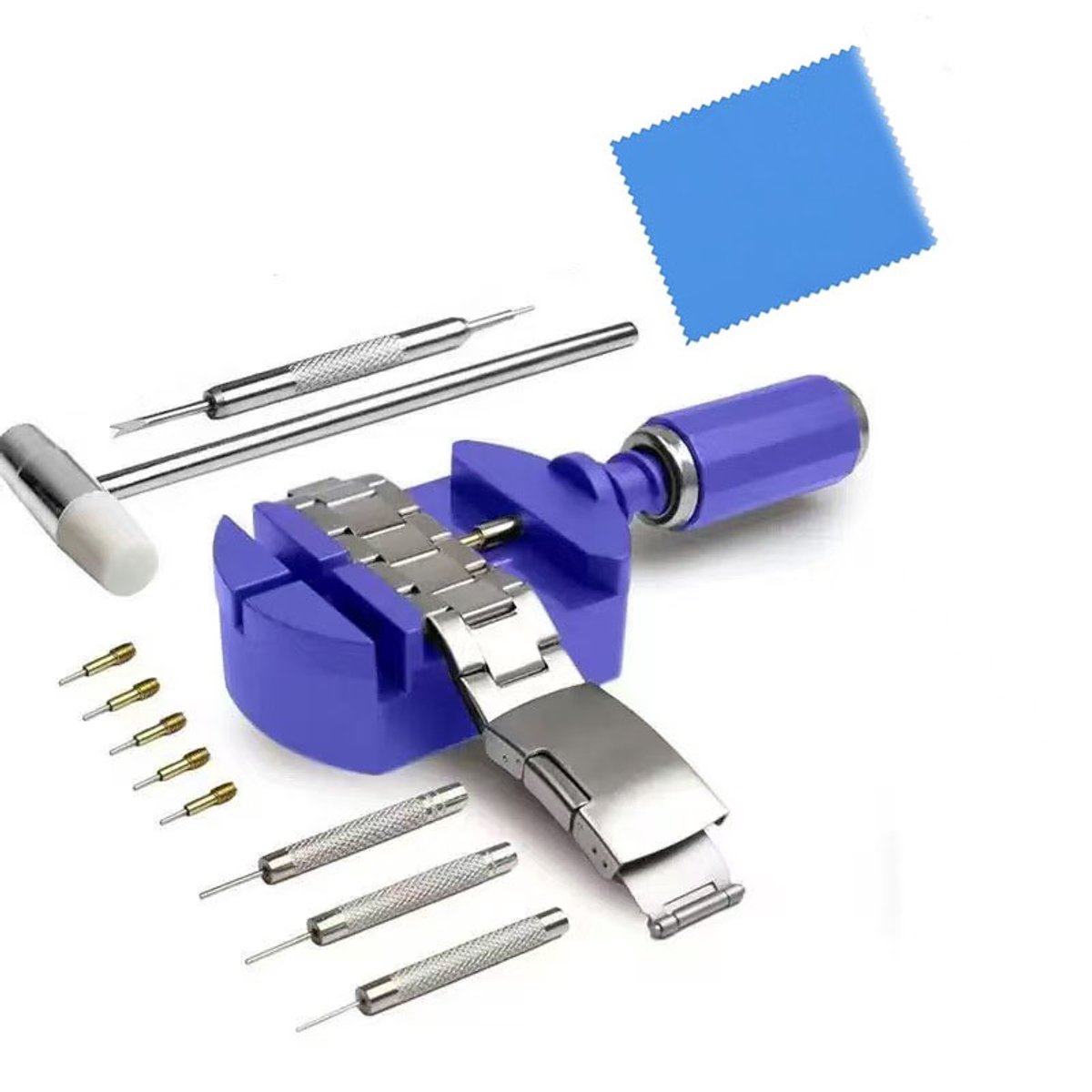 Horlogereparatieset - blauw