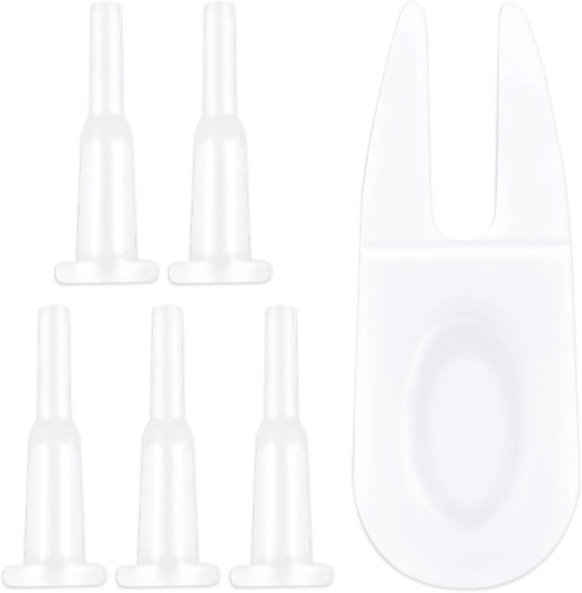 Set van 4 Gymnastiekbal Accessoires - Stoppers, Luchtpluggen en Sluitingen voor Yoga- en Springballen, Ideaal voor Oefeningen en Fitness