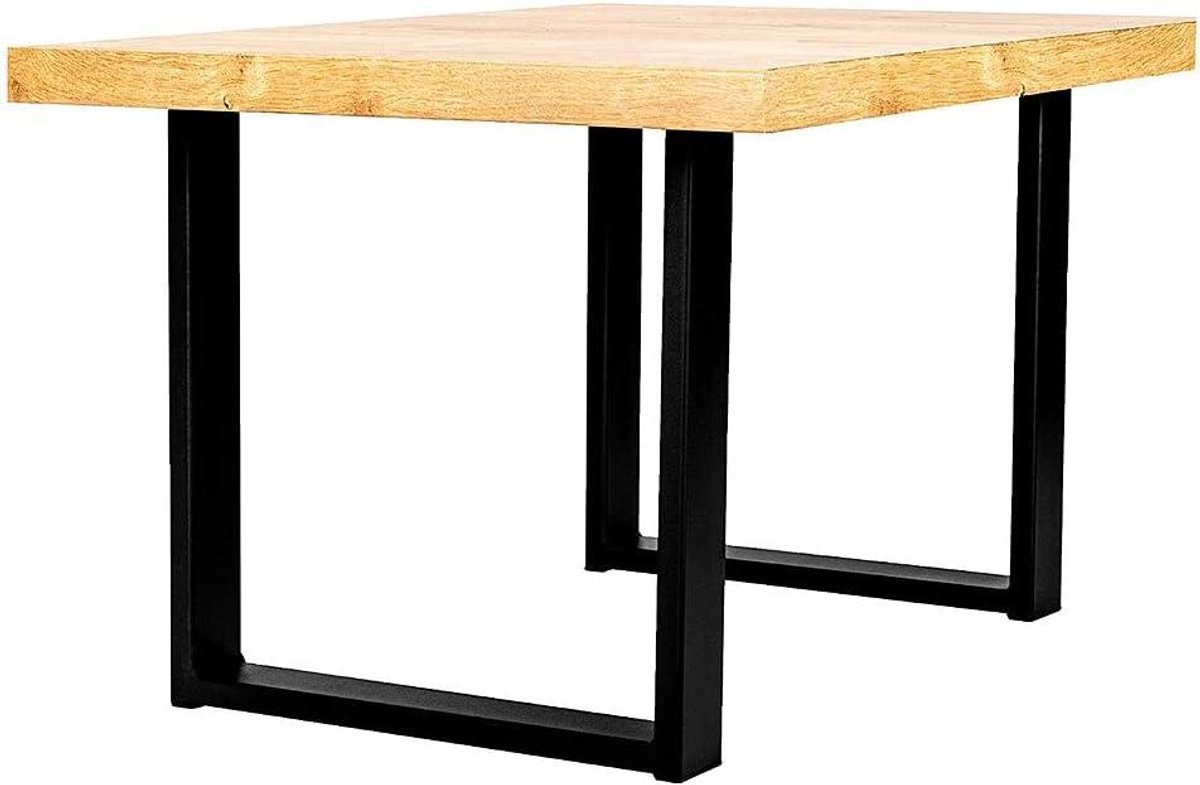Tafelpoten - Onderstel Metaal - Meubels Maken - Industriële Look - 60x72cm 2 Stuks - Zwart