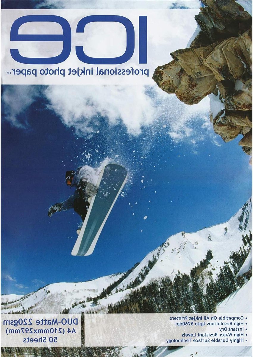 Fotopapier A4 - Mat Papier - Foto's Printen - Dubbelzijdig Mat - 50 Vel - Wit