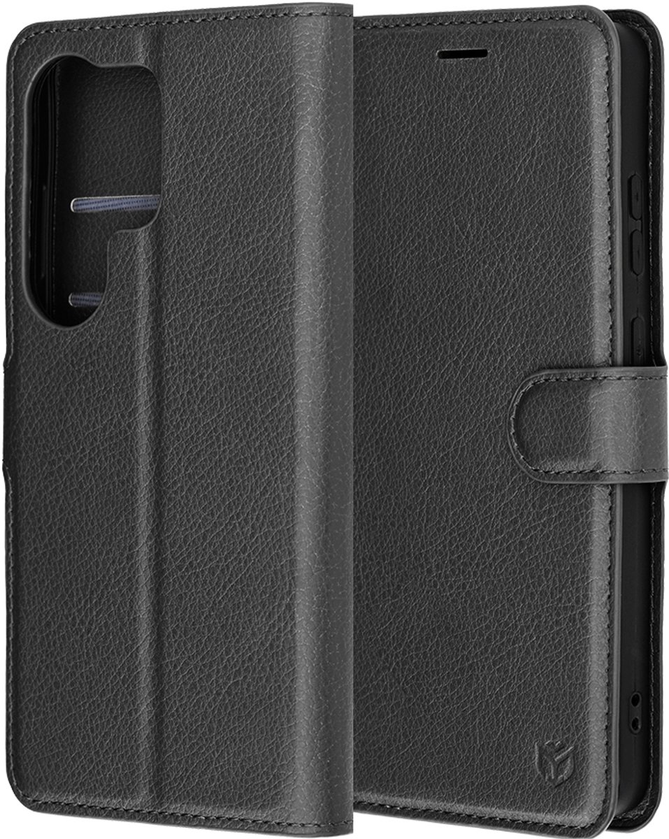 Techsuit - Leather Folio - Samsung Galaxy S26 Ultra - Black