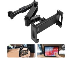 GELLDG Tablethouder voor Hoofdsteun - Uitneembare 360° Draaibare Tablet Houder - Geschikt voor 14-26 cm Tablets en Smartphones - ABS Materiaal - Anti-Trillingsdesign met Beschermende Bekleding