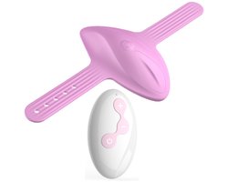 Daity Discrete, draagbare ondergoed- en vingervibrator voor vrouwen - Multifunctionele clitorisvibrator met 10 vibratiestanden - Afstandsbediening - Mini-slipje seksspeeltje voor vrouwen - Oplaadbaar en zeer stil
