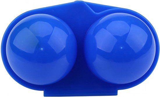 Set van 2 Draagbare Eieren Dozen voor Keuken, Camping en Picknick - Blauw, Ideaal voor Reizen en Opbergen — afbeelding 2