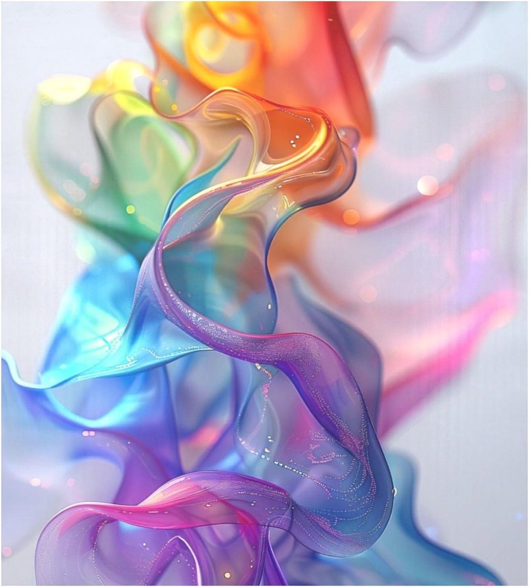 Vaatwasser Deurhoes - Keuken Decoratie - Keuken Opfrissen - Magnetisch en Verstelbaar - 58 x 66 cm - Abstract Kleurrijk