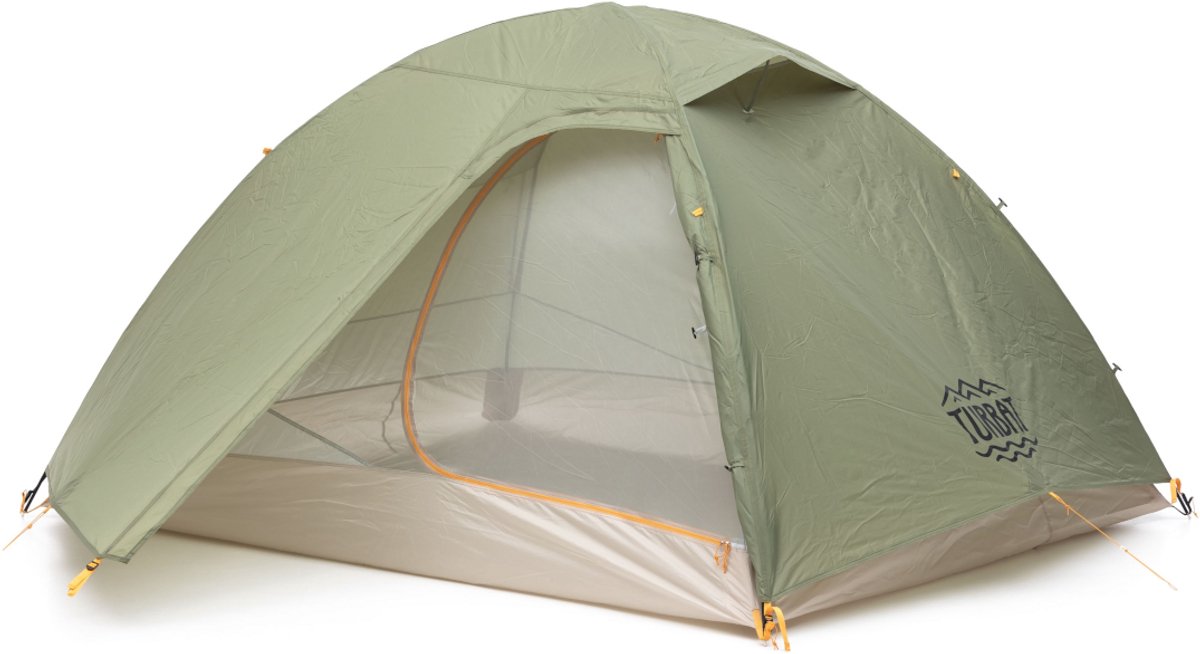 Turbat Borzhava 3 Iguana Green - lichtgewicht tent - 3 persoons - Groen