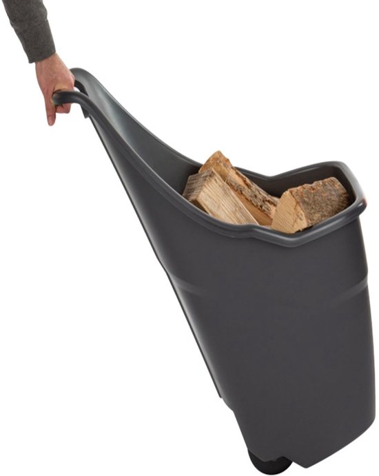 Tuintrolley 50l zwart — afbeelding 5
