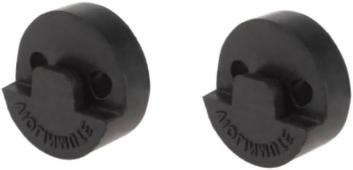 Set van 2 Violin Demper Rubber (Rond), Geluiddempende Rubber voor Oefening en Rust, Ideaal voor Beginners en Gevorderden