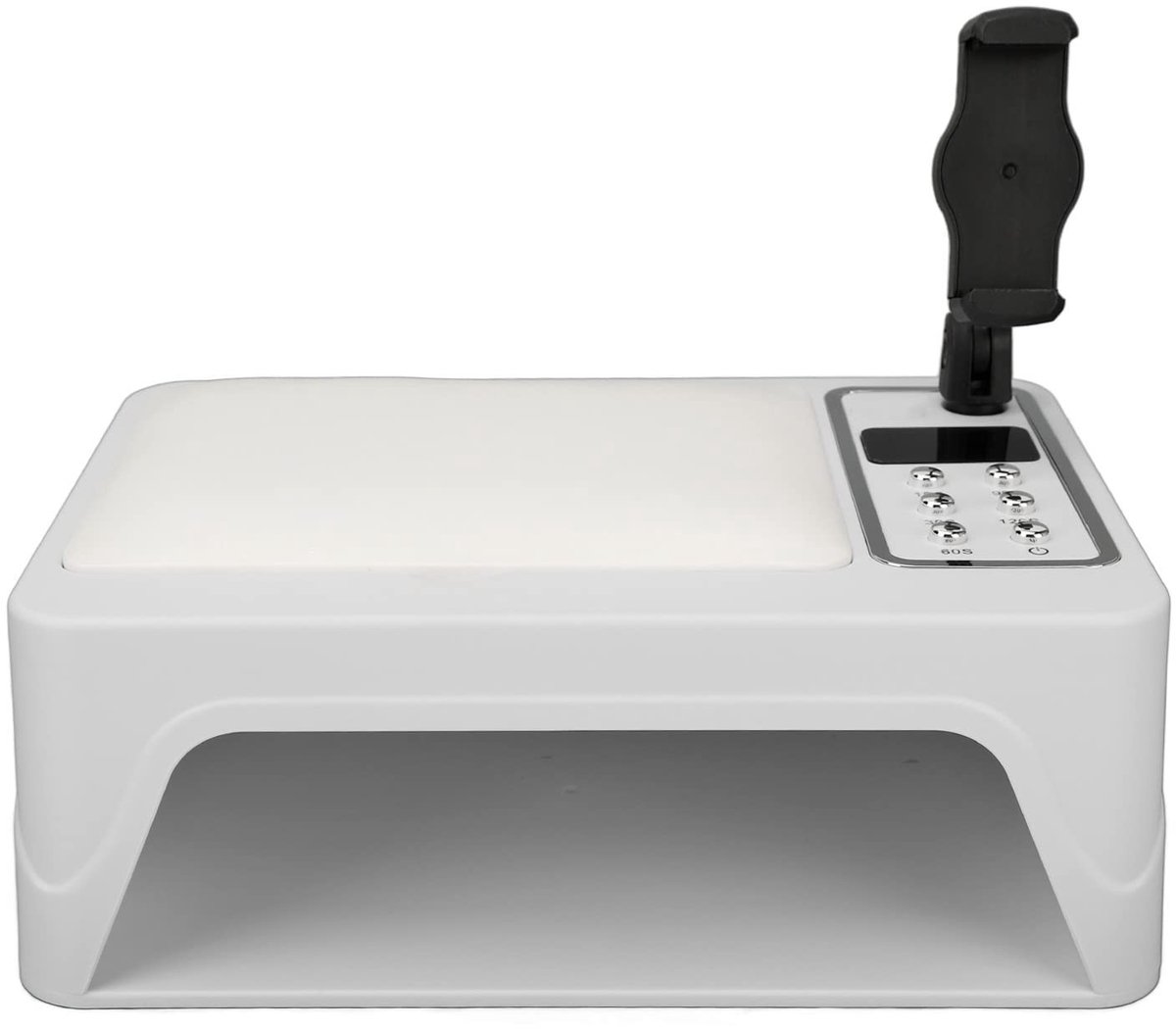 Allecto - Nagelarmkussen - 2-in-1 nagelkussen - Draagbaar - UV-LED-gelnageldroger - Geschikt voor thuis - Grote ruimte