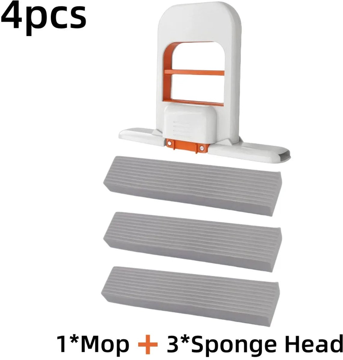 2/8pcs Self-Squeezing Desktop Mops Handheld Sponge Mop for Home Bathroom Kitchen Foldable Tabletop Scrubber Mini Cleaning Tools