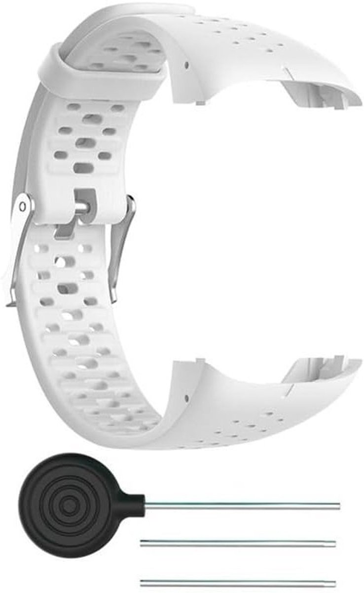 Sportieve Silicone Armband voor Polar M400 en M430 - Duurzame Vervangingsband voor Smartwatch, Geschikt voor Mannen en Vrouwen, Ideaal voor Fitness en Activiteiten