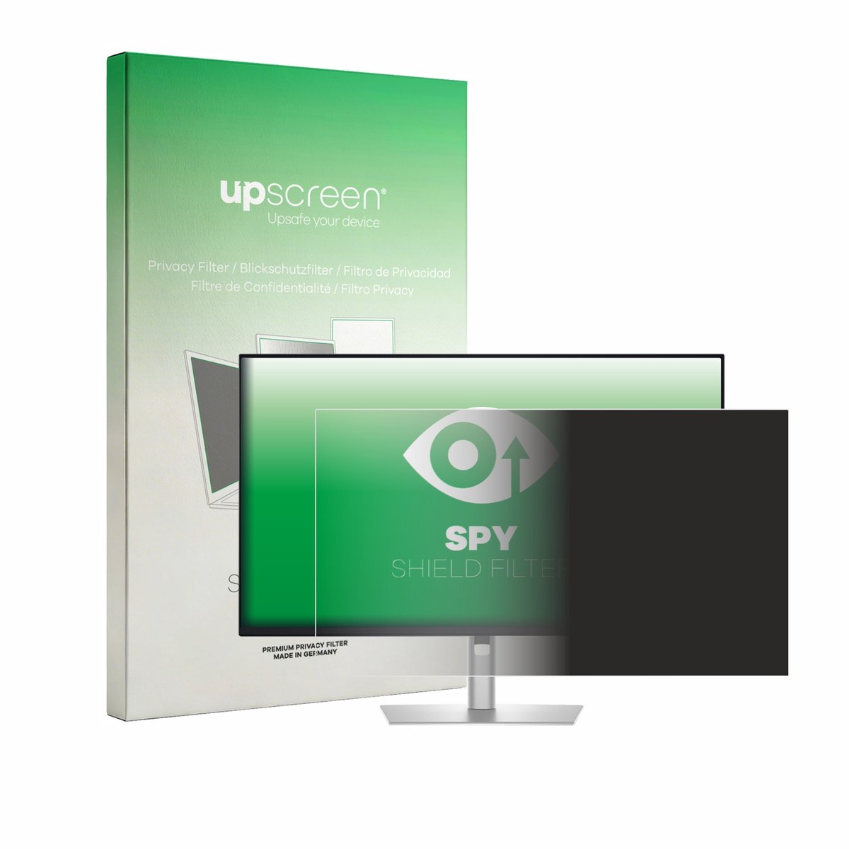 upscreen - privacyscherm voor Dell Pro 27 Plus P2725D - privacy filter screenfilter Blauwlichtfilter