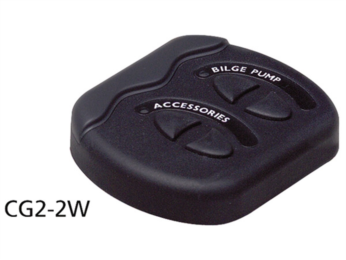 BEP Marine Contour waterdicht schakelpaneel .: 2 schakelaars