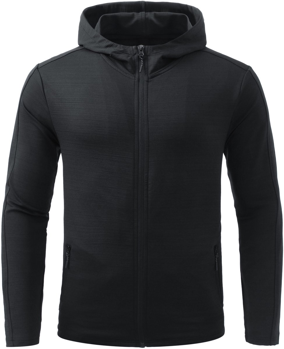 YOUTHUP Heren Capuchon Fleece Sportjas - Winddicht - XL