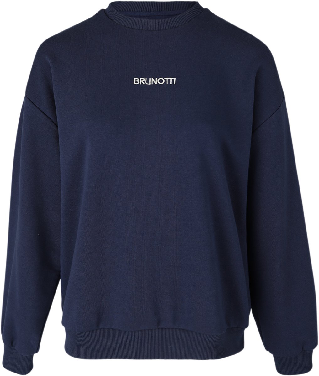 Brunotti Esseries sweater Indigo Dames 100% Katoen M Blauw