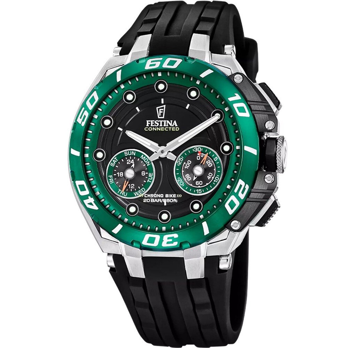 Festina - F20763-2 - Hybride Horloge - Heren - Kwarts - Chronograph - Chrono Bike
