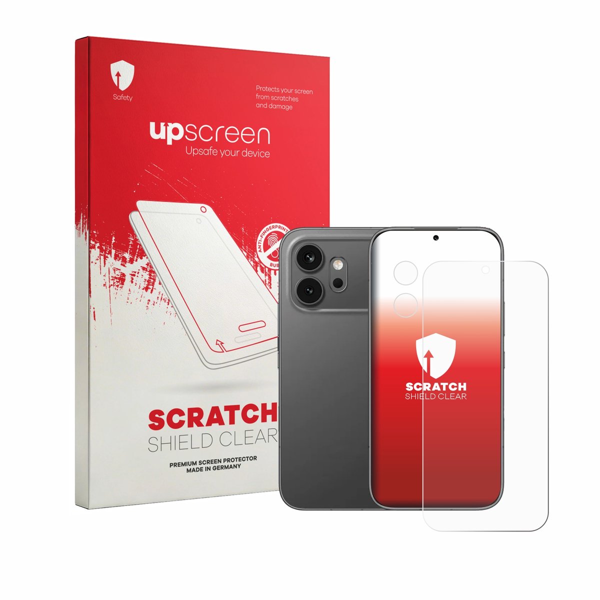 upscreen - Screenprotector voor Honor 600 (Voor+Camera) - Folie Beschermfolie transparant