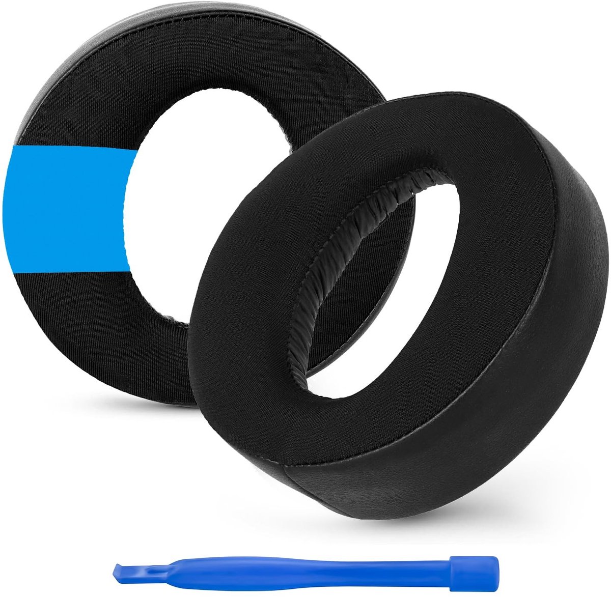 Allecto - Vervangende Oorkussens - Koelend Gel - Zwart - Hoofdkussen voor PS5 - Oorkussens voor Headset - Compatibel met PlayStation 5